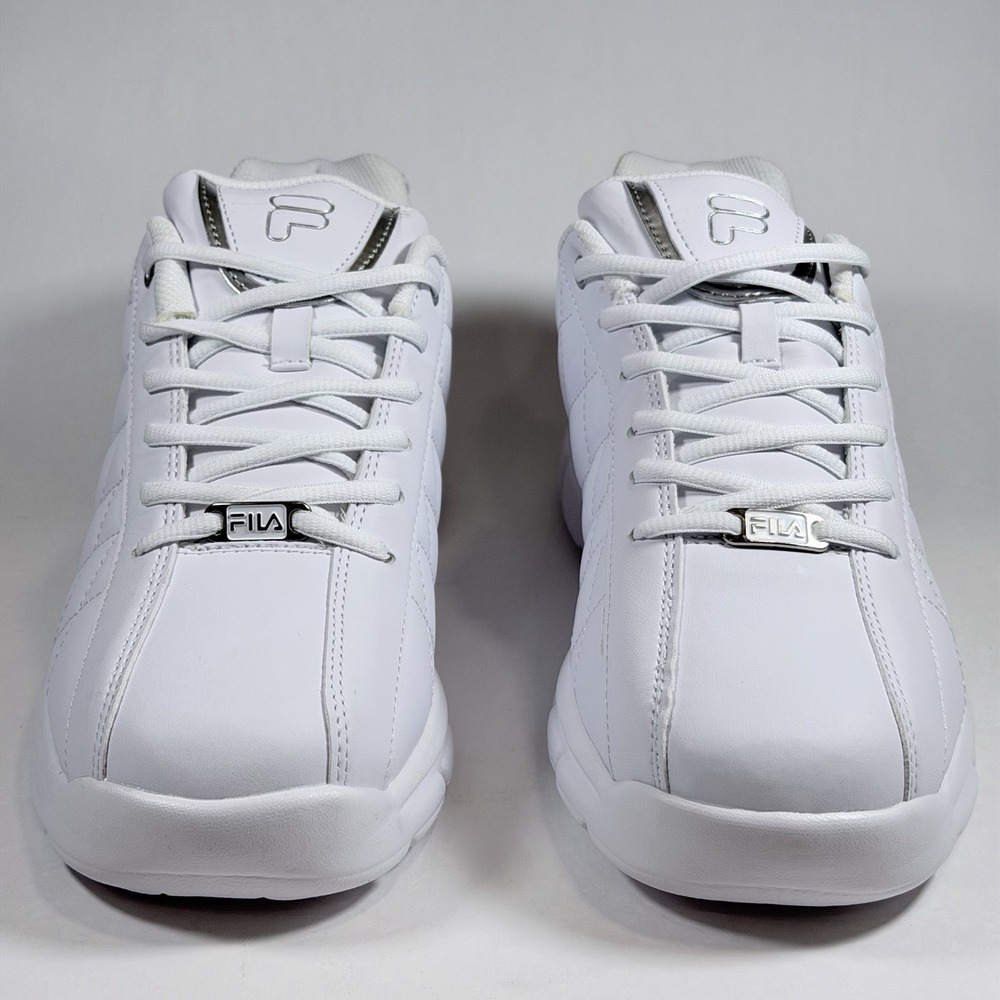 Fila Fulcrum 3 Size-11.5 Mens White | Fashion Sneakers New - Picture 4 of 9